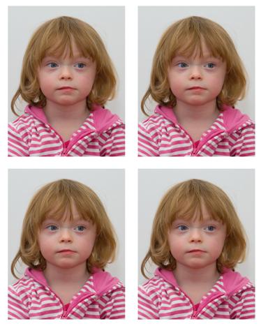 Lauren's Studio Passport Photograph by Philip Wood Wedding Photographer Northwich Cheshire 